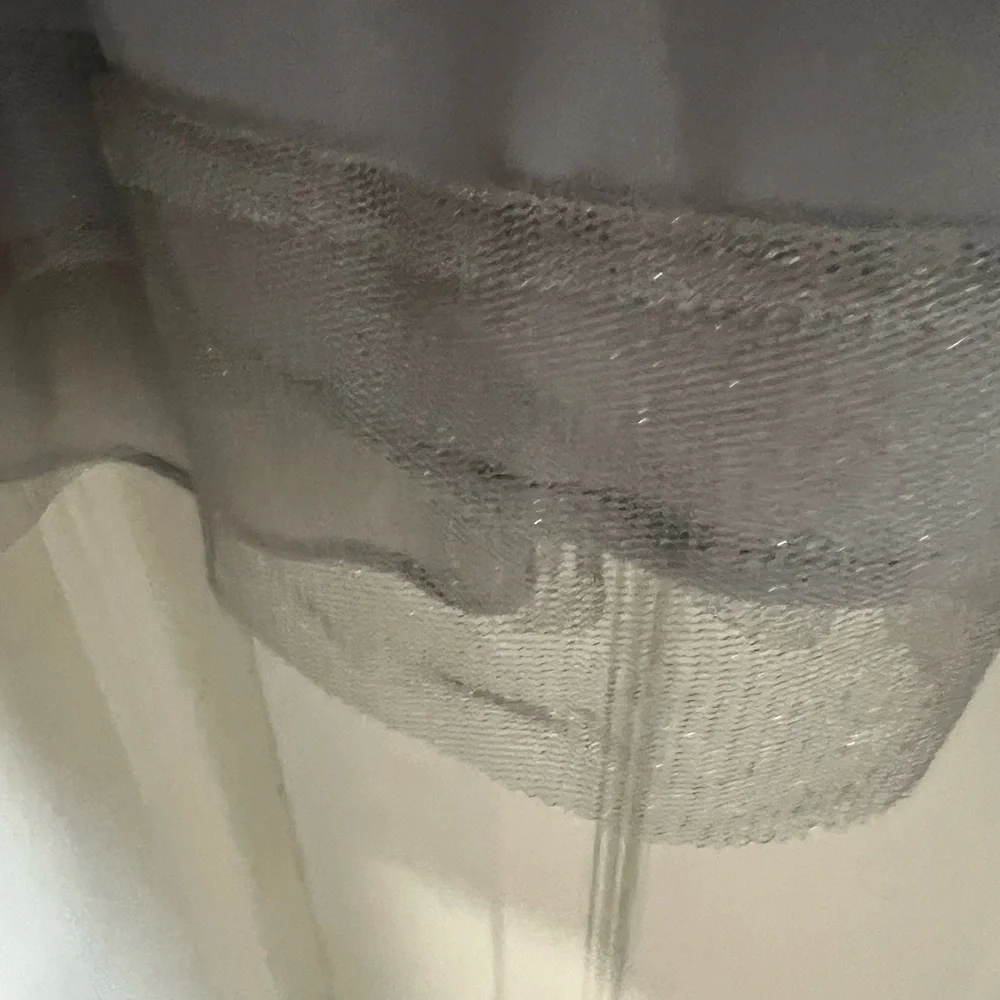 SLNY Silver Layered Wedding Dress - Picture 5 of 13